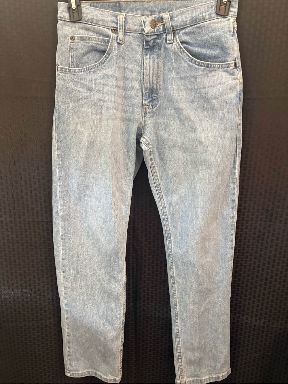 Wrangler Light Blue Straight-Leg Jeans